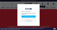 Desktop Screenshot of kiabi.it