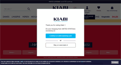 Desktop Screenshot of kiabi.nl